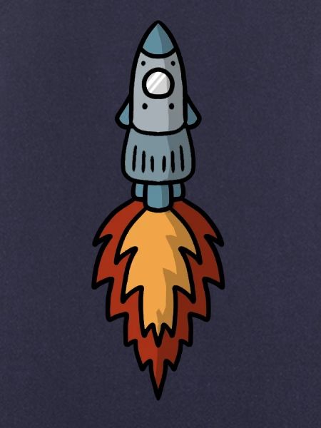 Rocket Rakete Fusée - Weltall space