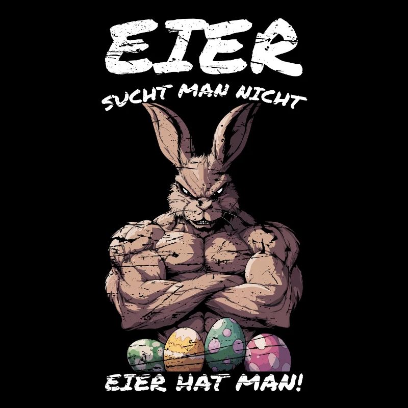 Eier sucht man nicht Eier hat man Ostern Gym