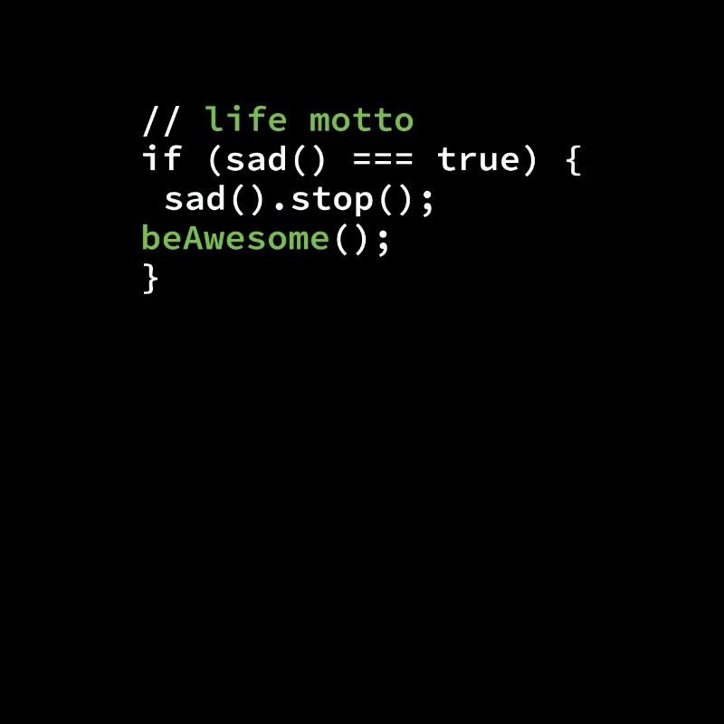 Coder Coding Lebensmotto Programmierer
