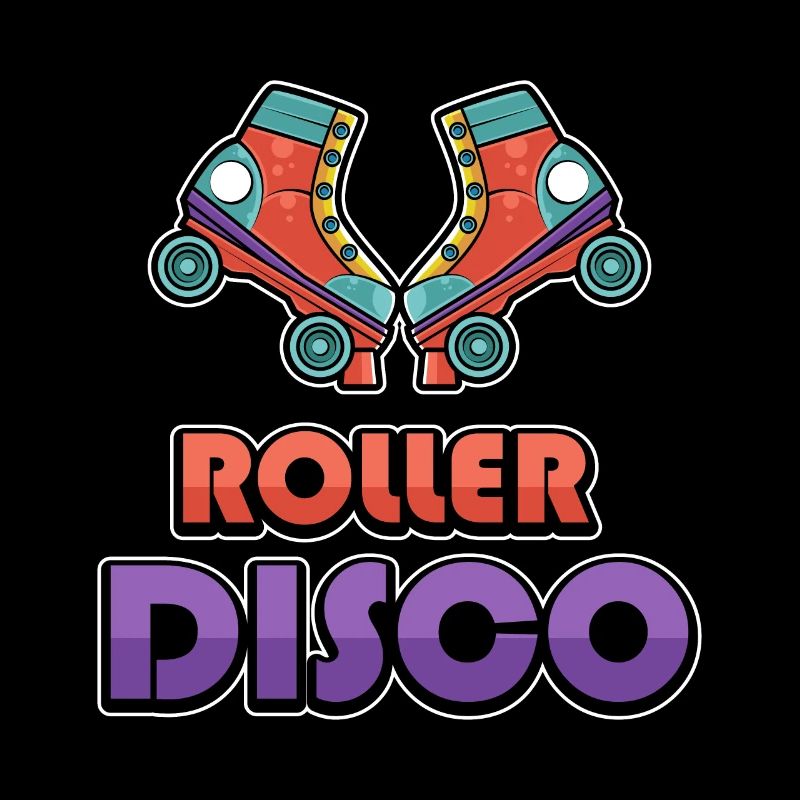Roller Disco Rollschuhmädchen