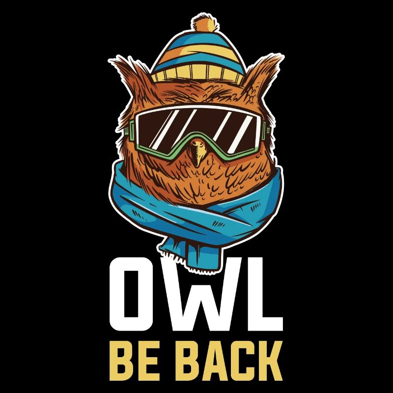 Owl Be Back Eule Geschenk