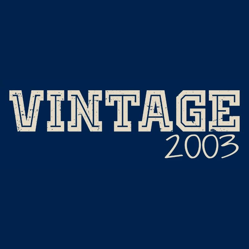 Vintage 2003 Original 2003 Retro 2003 Gift 2003