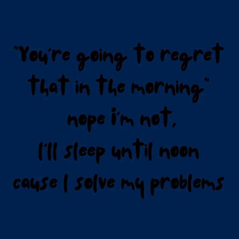 Solving regrets