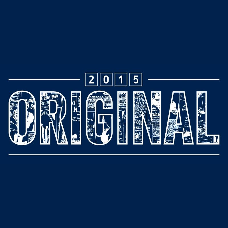 Original 2015 Retro 2015 Anniversary Gift