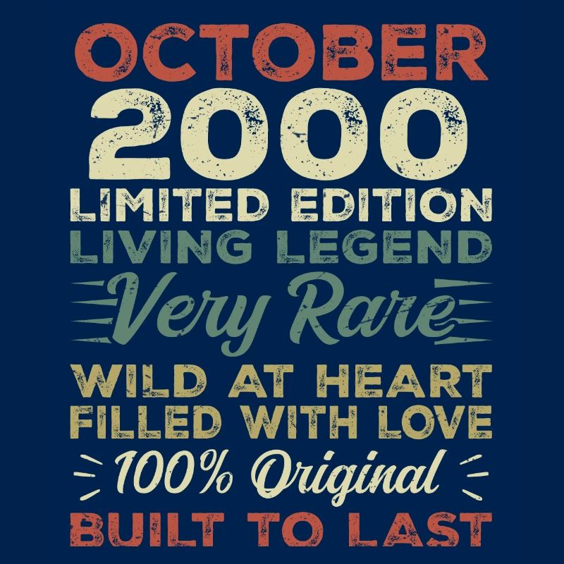 2000 Octobre 2000 Anniversaire Octobre 2000 Original
