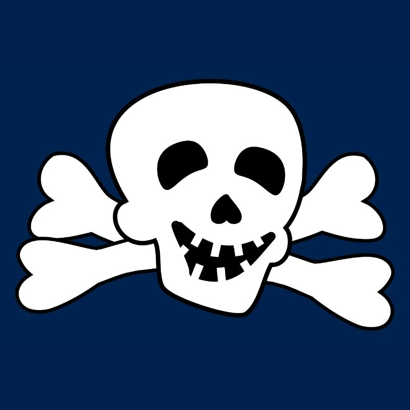 Pirate Skull Bone