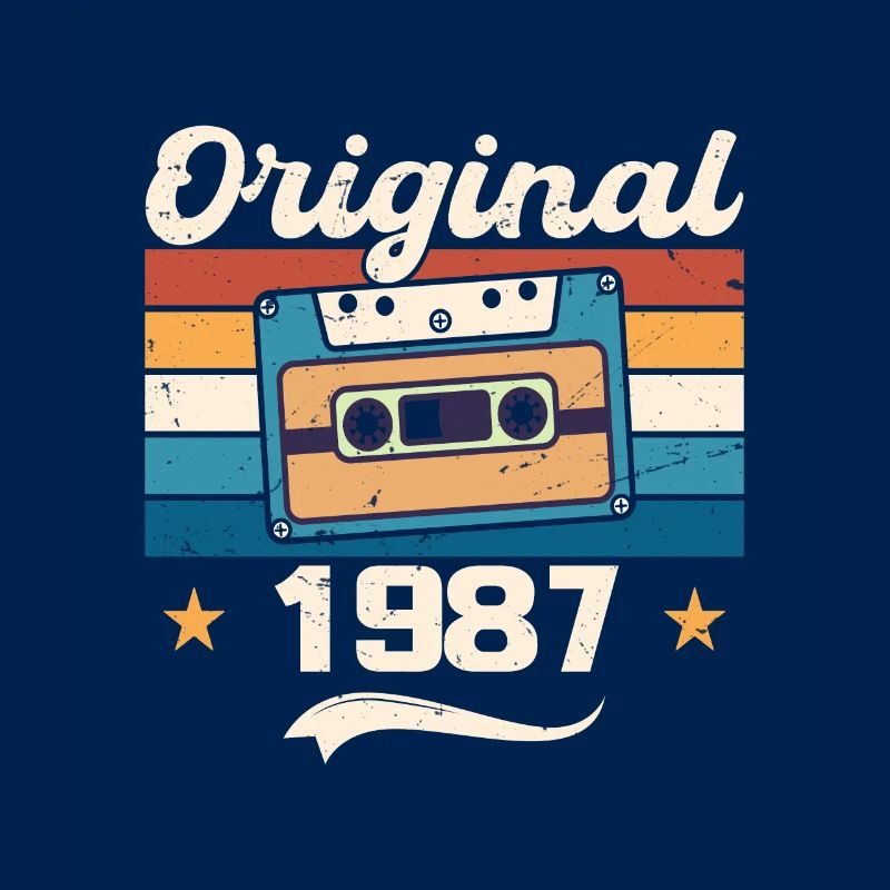 Born Gift Original 1987 Gift Idea 1987