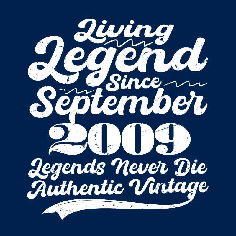 Once upon a time there was a legend. September 2009 Birth