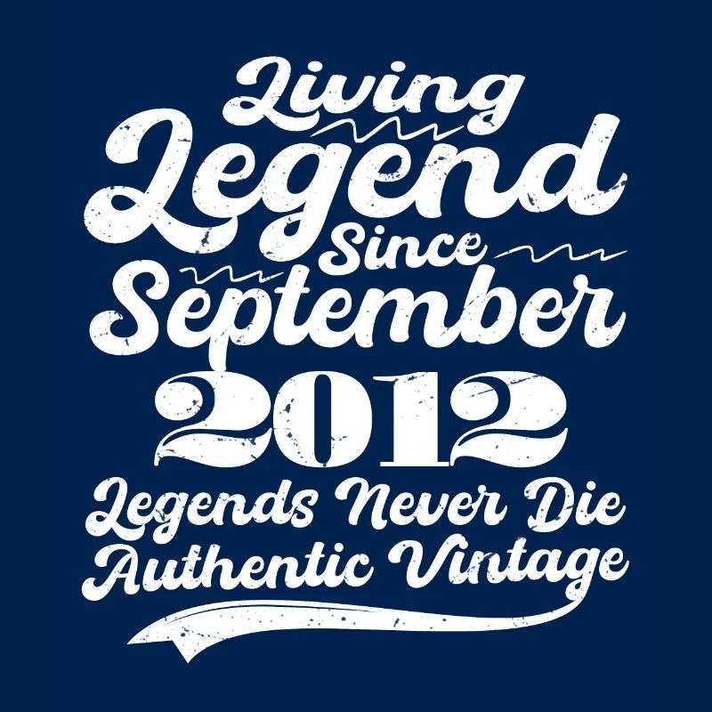 Es war einmal eine Legende. September 2012 Geburts