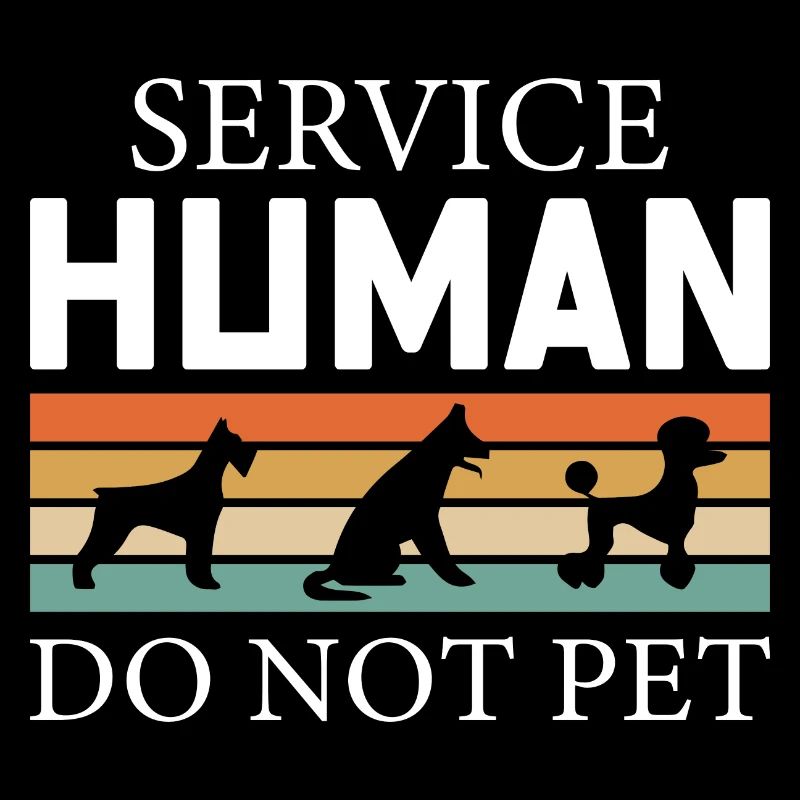 Service Human Do Not Pet