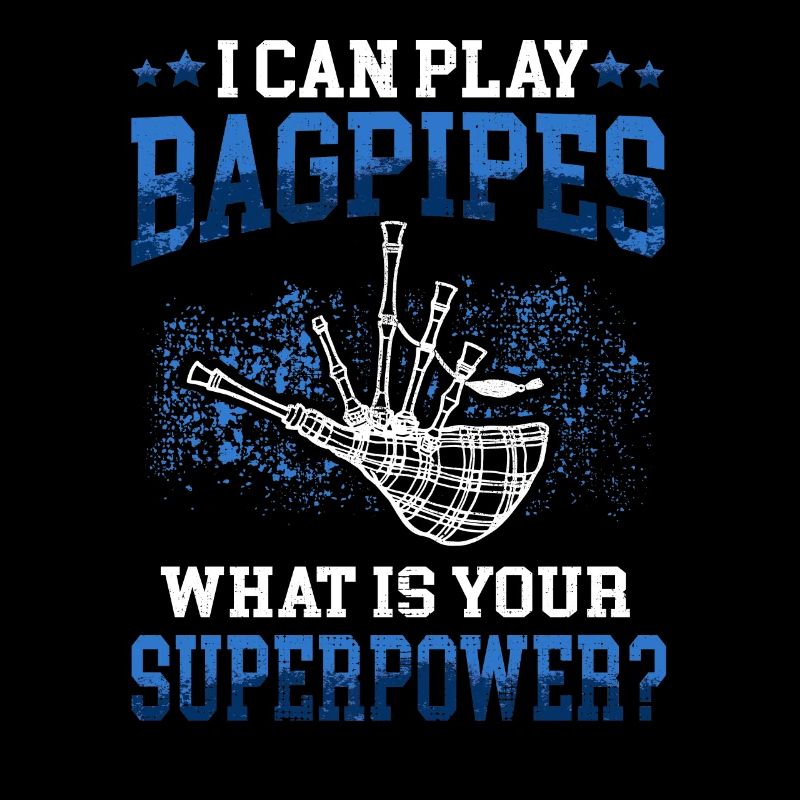 Je joue de la cornemuse Cornemuse écossaise