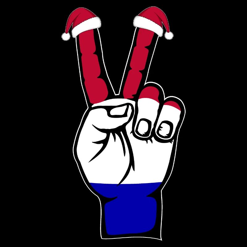Drapeau de la Hollande Symbole de la paix de Noël