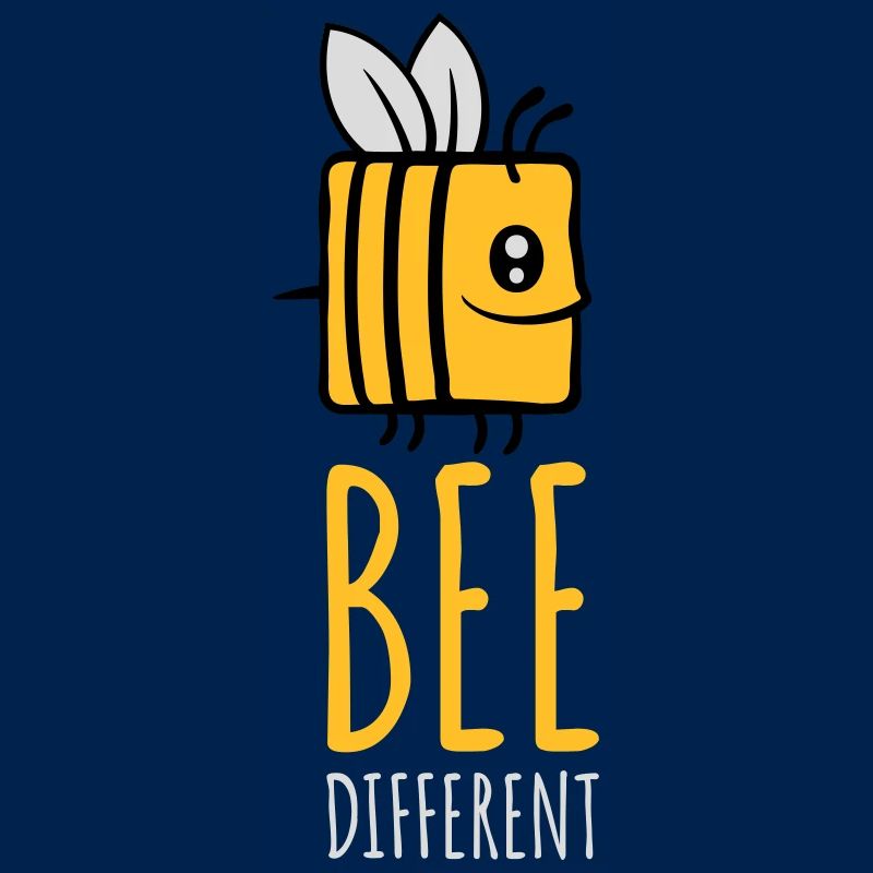 bee different Spruch Quote