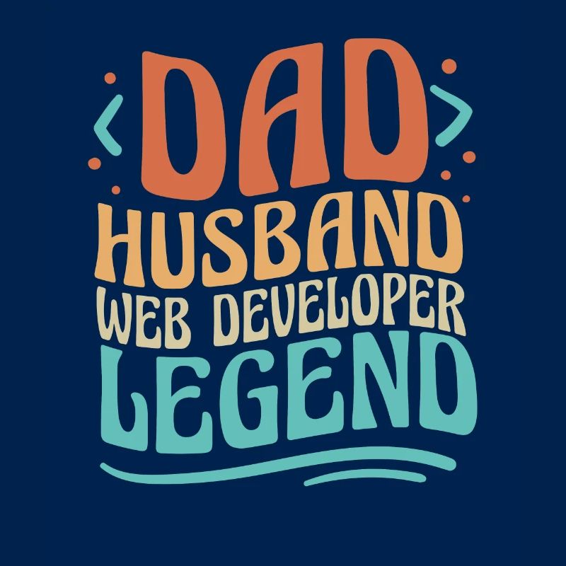 Web Entwickler Webdeveloper Vater