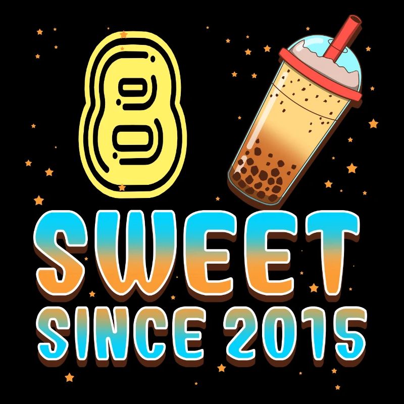 8. Geburtstag Bubble Tee