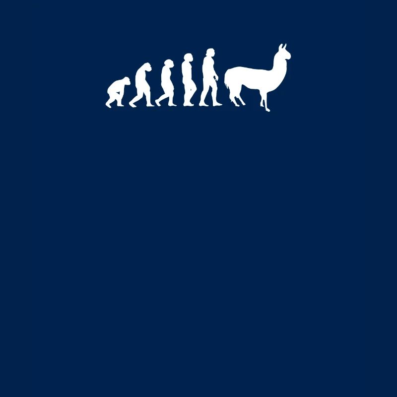 Cadeau pour la chemise Evolution Alpaca Llama