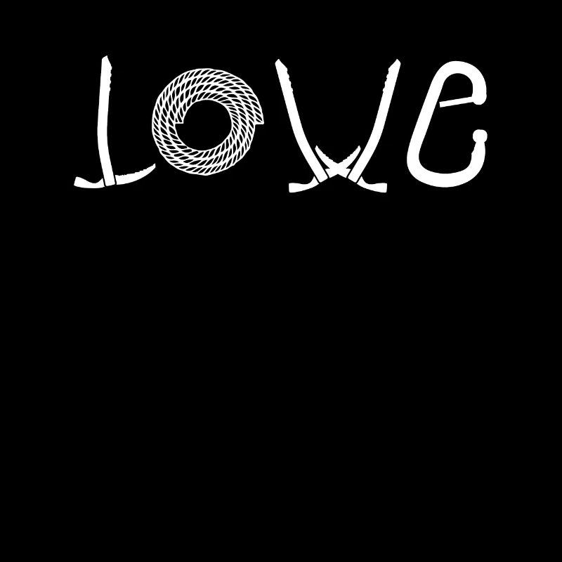 Love Eisklettern Geschenk