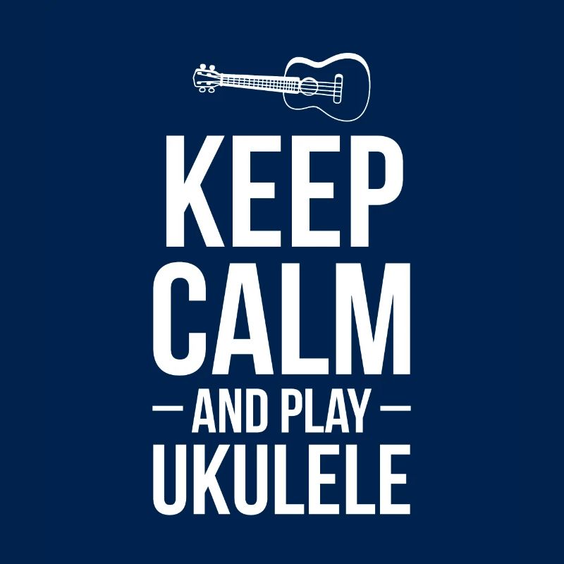 Keep Calm And Play Ukulele Gift