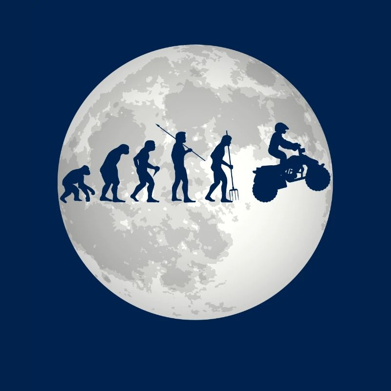 Evolution Quad Shirt Cadeau Lune