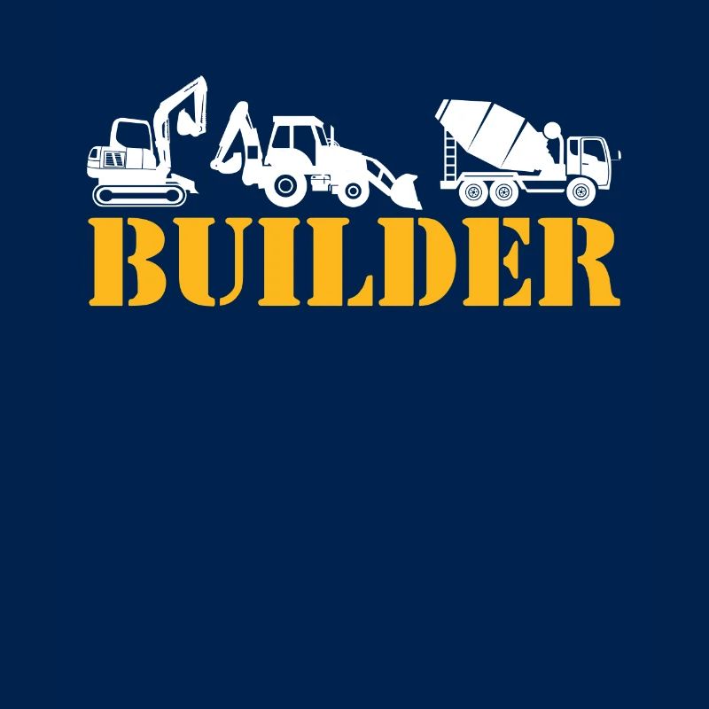 Constructeur Excavatrice Conducteur Chantier de construction Ouvrier de la construction