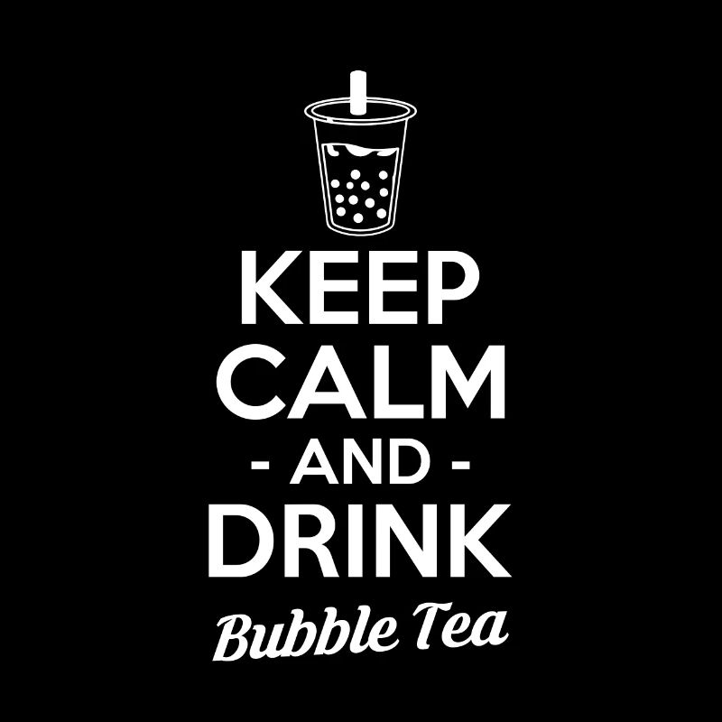 Keep Calm And Drink Bubble Tea Shirt Geschenk