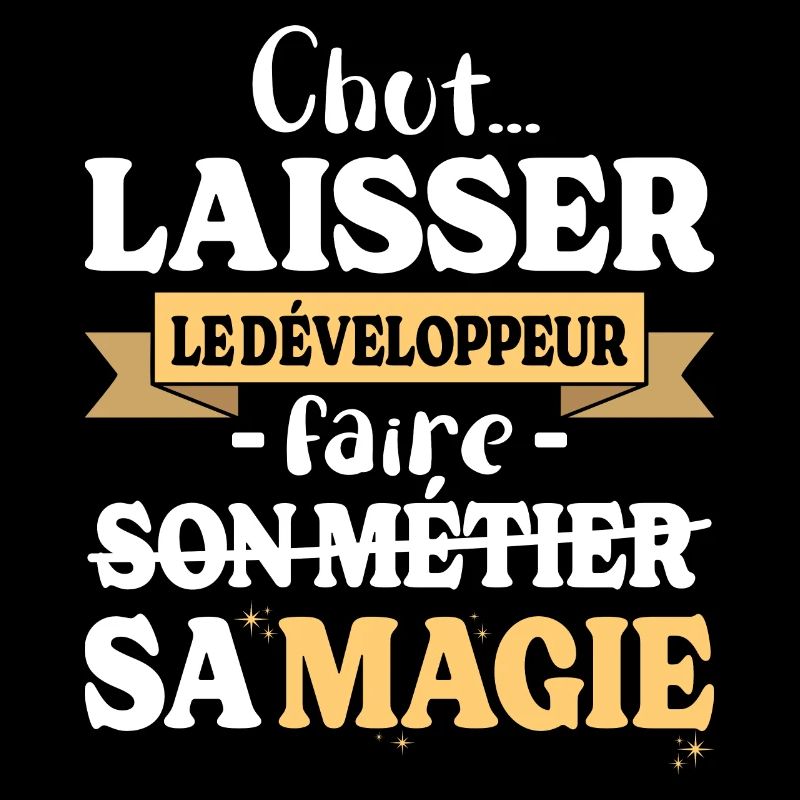 Developer Makes His Magic Humor Dev