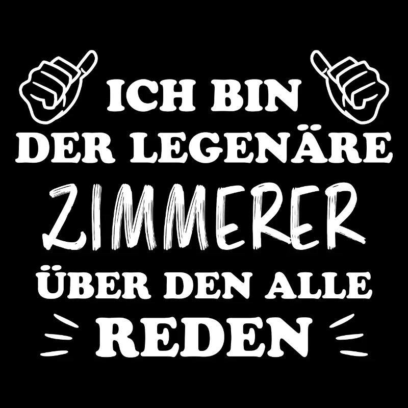 Zimmerer Lustiger Spruch Fun Zimmermann Geschenk