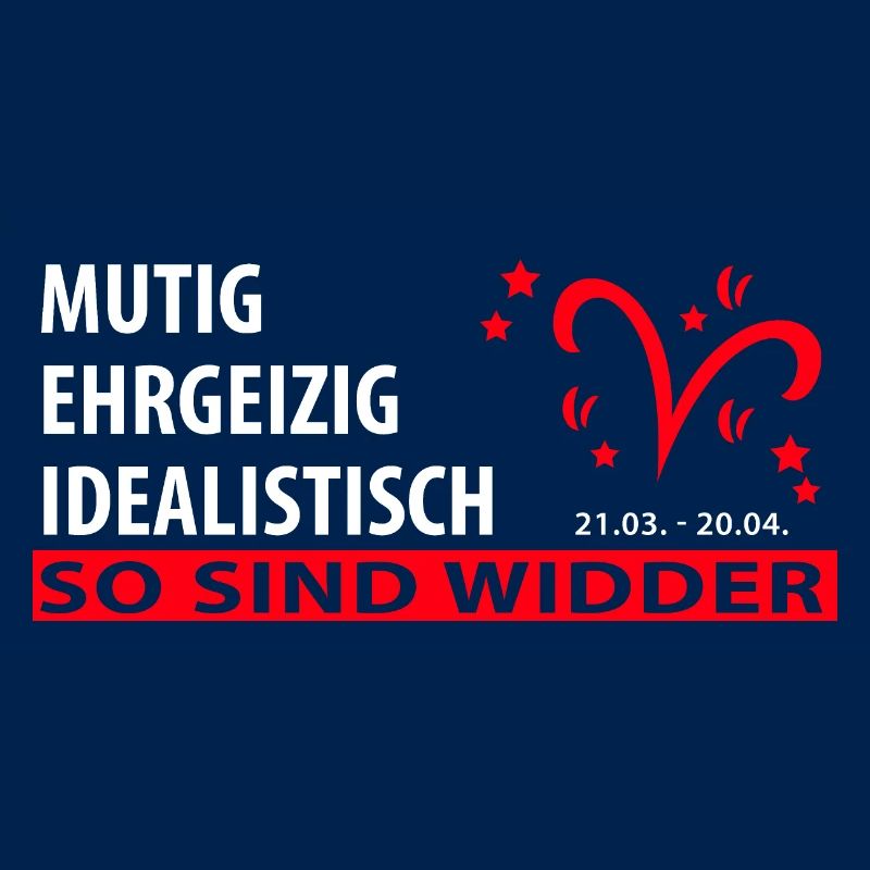 Sternzeichen Widder - Eigenschaften