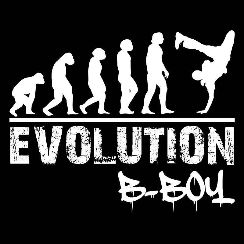 Breakdance Evolution B-Boy Breakdancer Gift