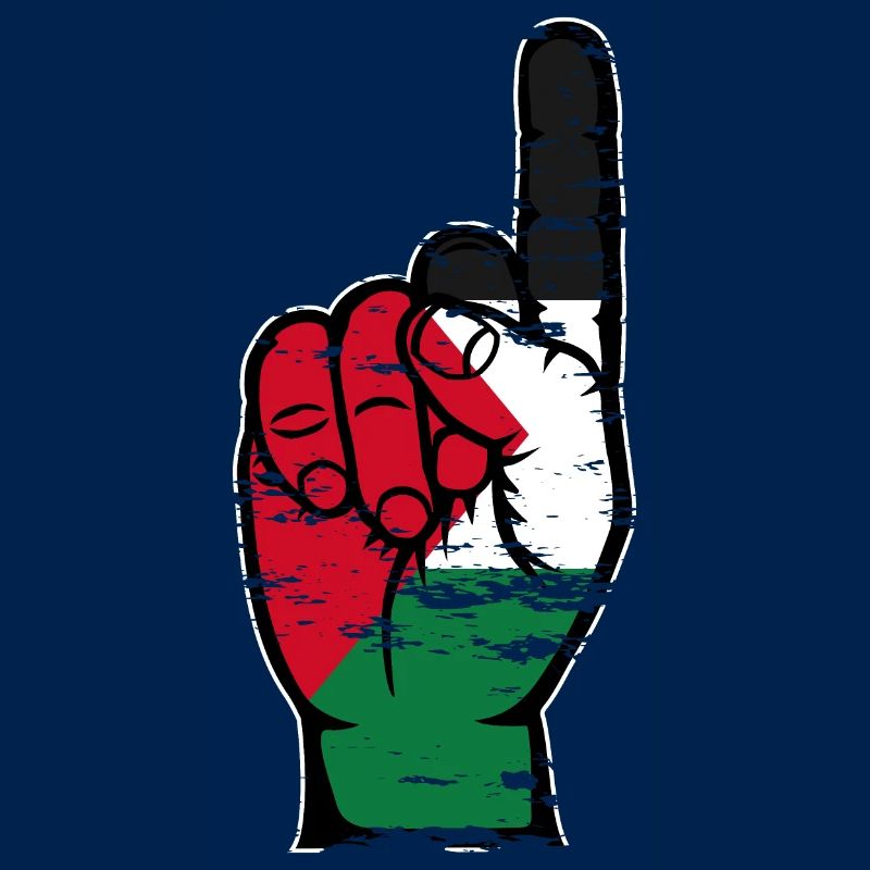 Drapeau de la Palestine numéro 1 utilisé