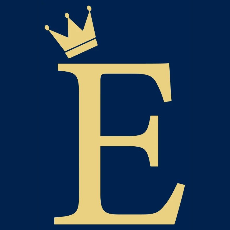 E Monogram Crown