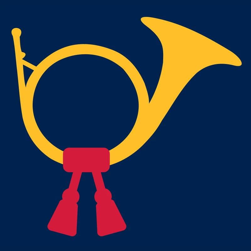 Post horn bugle