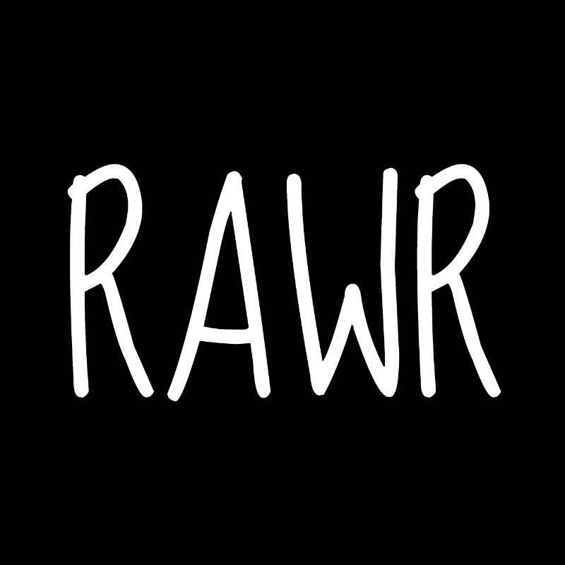 Rawr Lustiger Spruch Geschenk Geschenkidee Dino