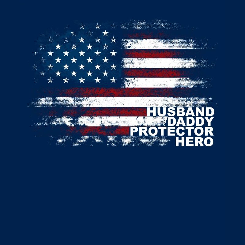États-Unis Mari Papa Protecteur Héros