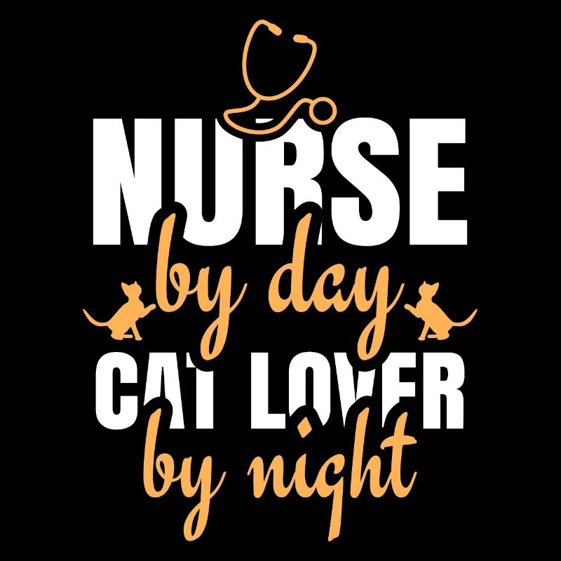 Infirmière avec un chat