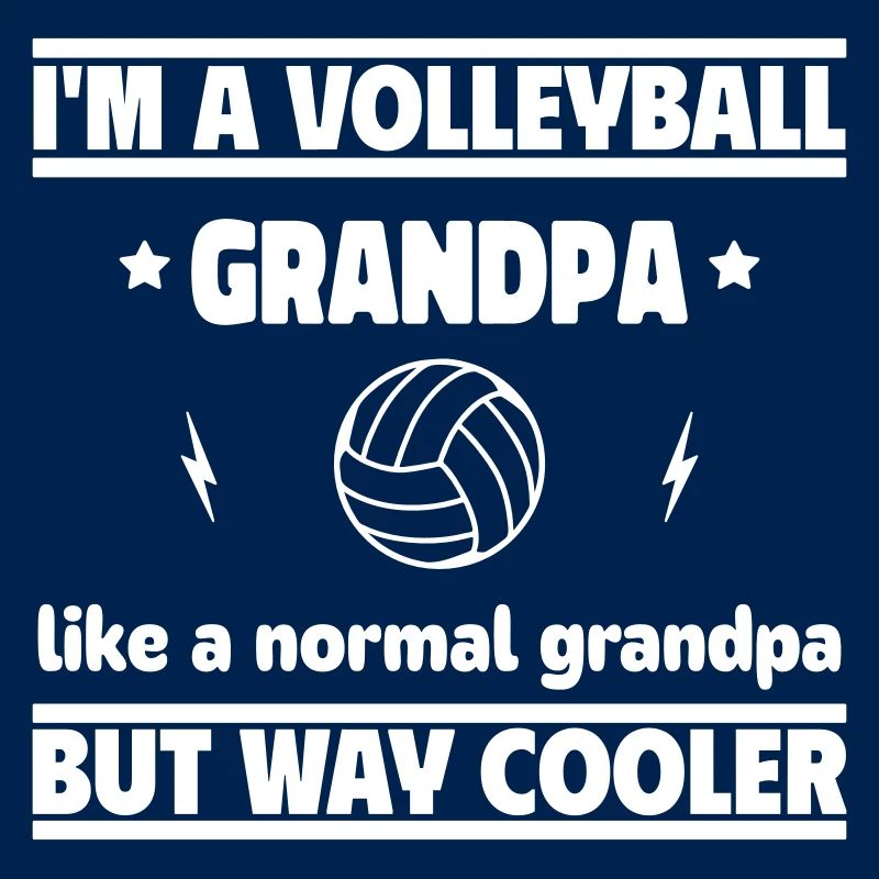 Ich bin ein Volleyball-Opa
