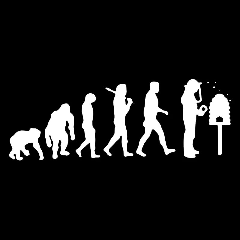 Evolution beekeeper gift shirt