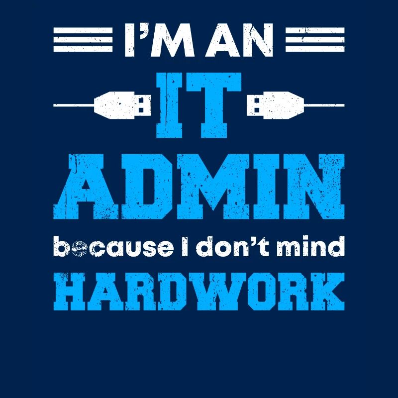 I'm An IT Admin Because I Don't Mind Hardwork