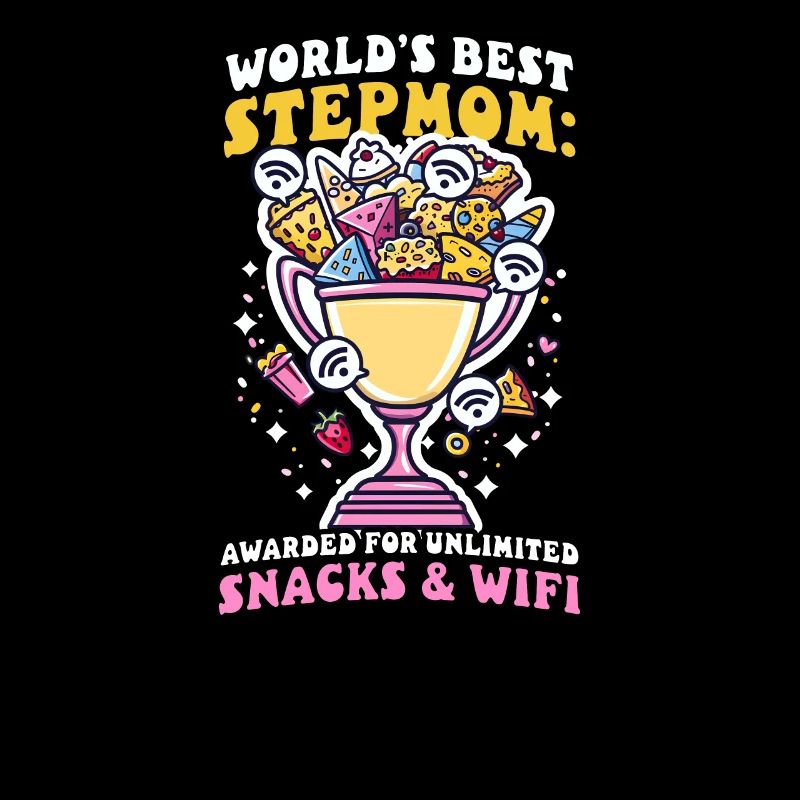 Muttertag Stiefmutter erhält unbegrenzte Snacks WLAN