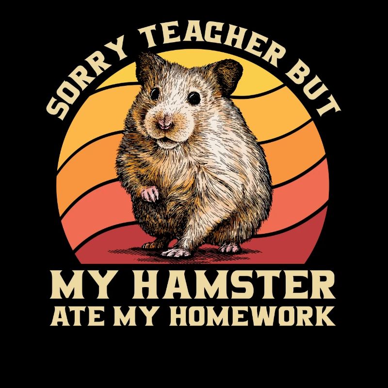 Désolé professeur mais mon hamster a mangé mes devoirs