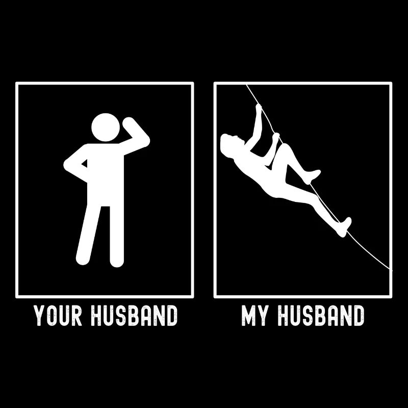Ihr Ehemann - Mein Ehemann - Klettern Diagonal