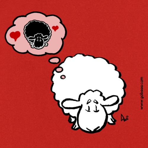 Pensando en la oveja (blanco)