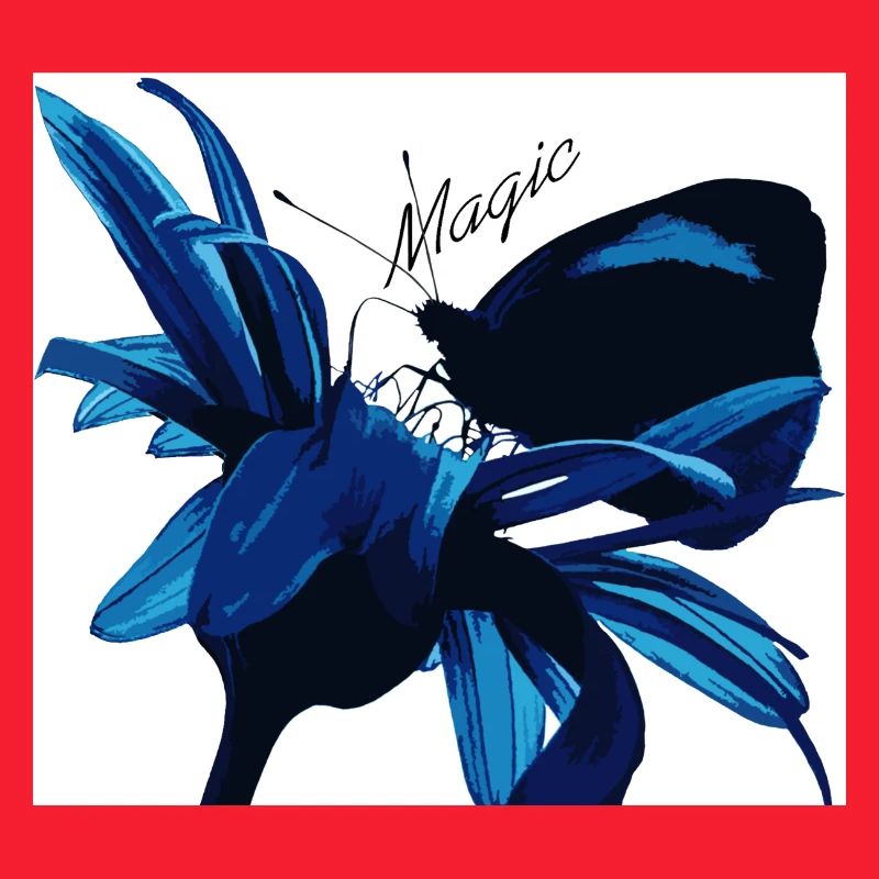 Blue Blossom Magic with Magic