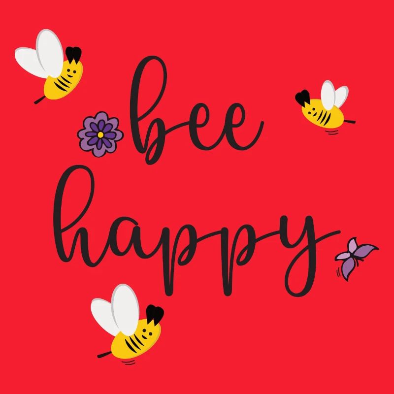 abeille heureuse