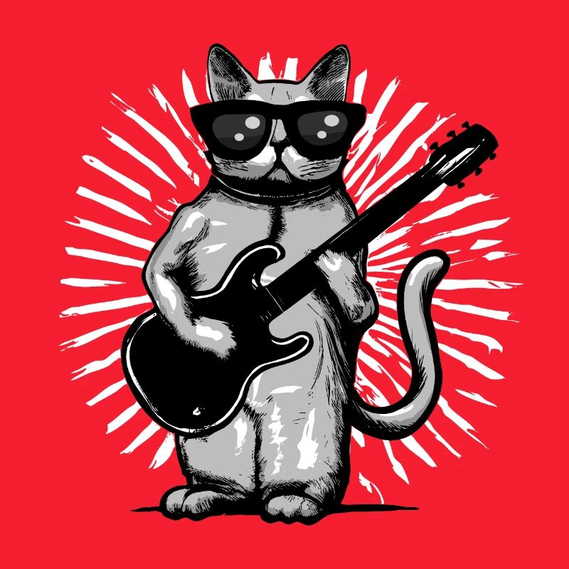 Chat Guitariste
