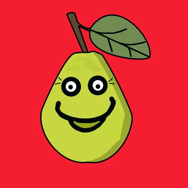 Fruit, Fruit, Fruit, Pear, Cheerful, Face, Children