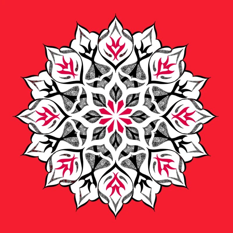 Dotwork Mandala-Design