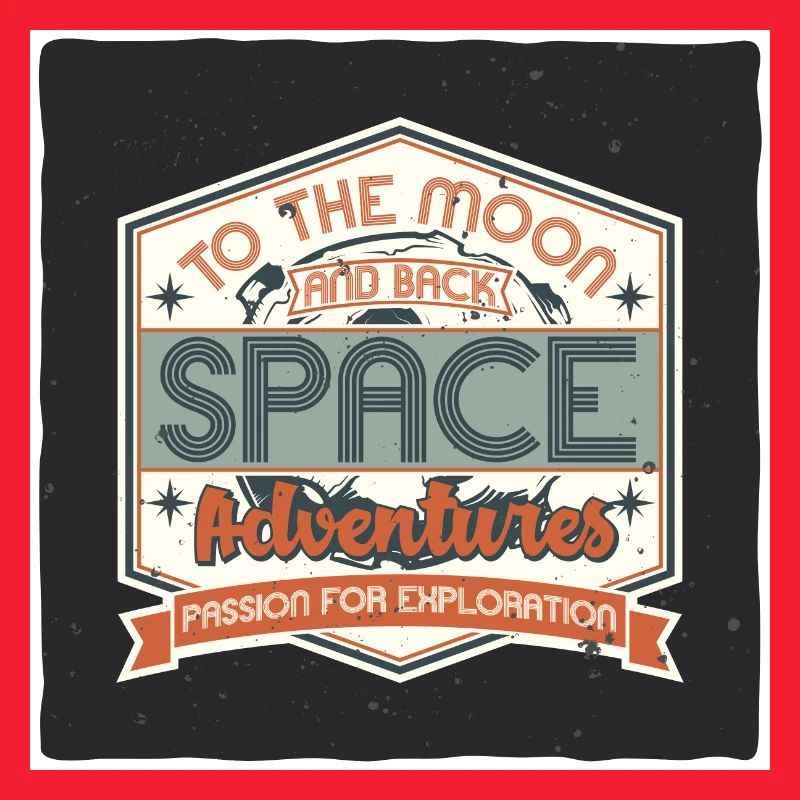 Panneau d’inspiration d’aventure spatiale