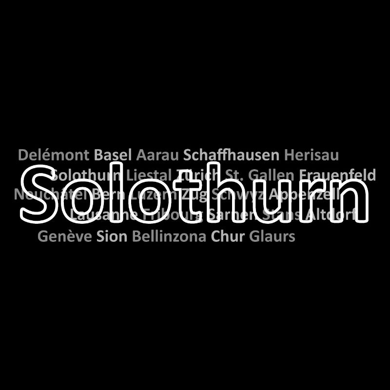 Schweizer Städte Solothurn