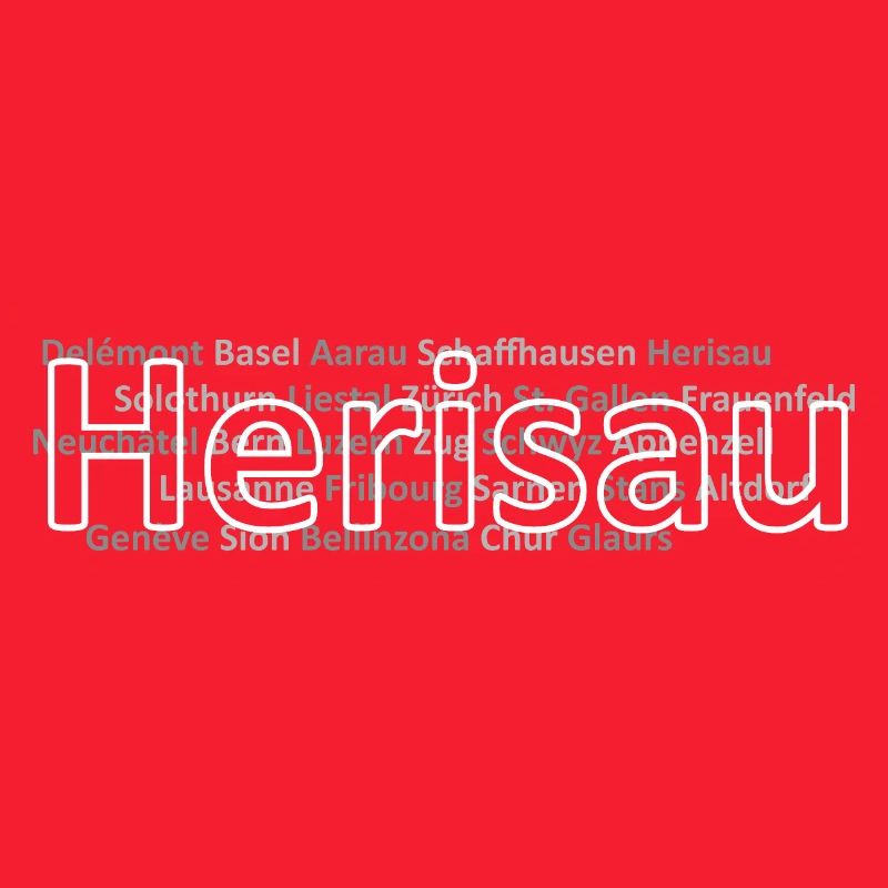 Schweizer Städte Herisau